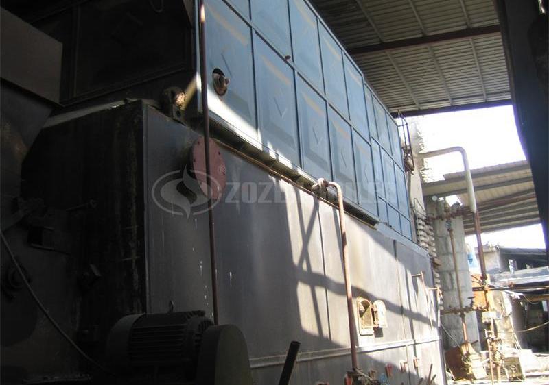 15 tph SZL biomass-fired steam boiler for textile factory