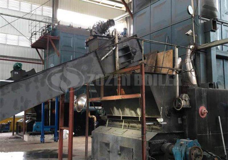 20 tph SZL biomass-fired boiler for tire factory