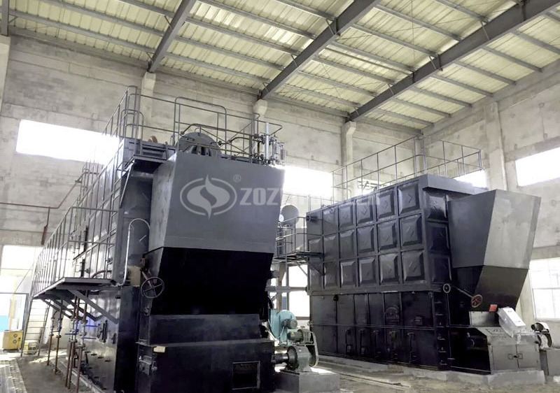 20 tph SZL biomass-fired water tube boiler project for oil refining industry