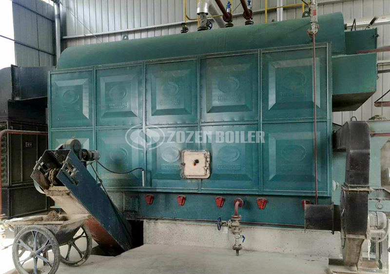 Biomass-fired steam boiler in Malaysia