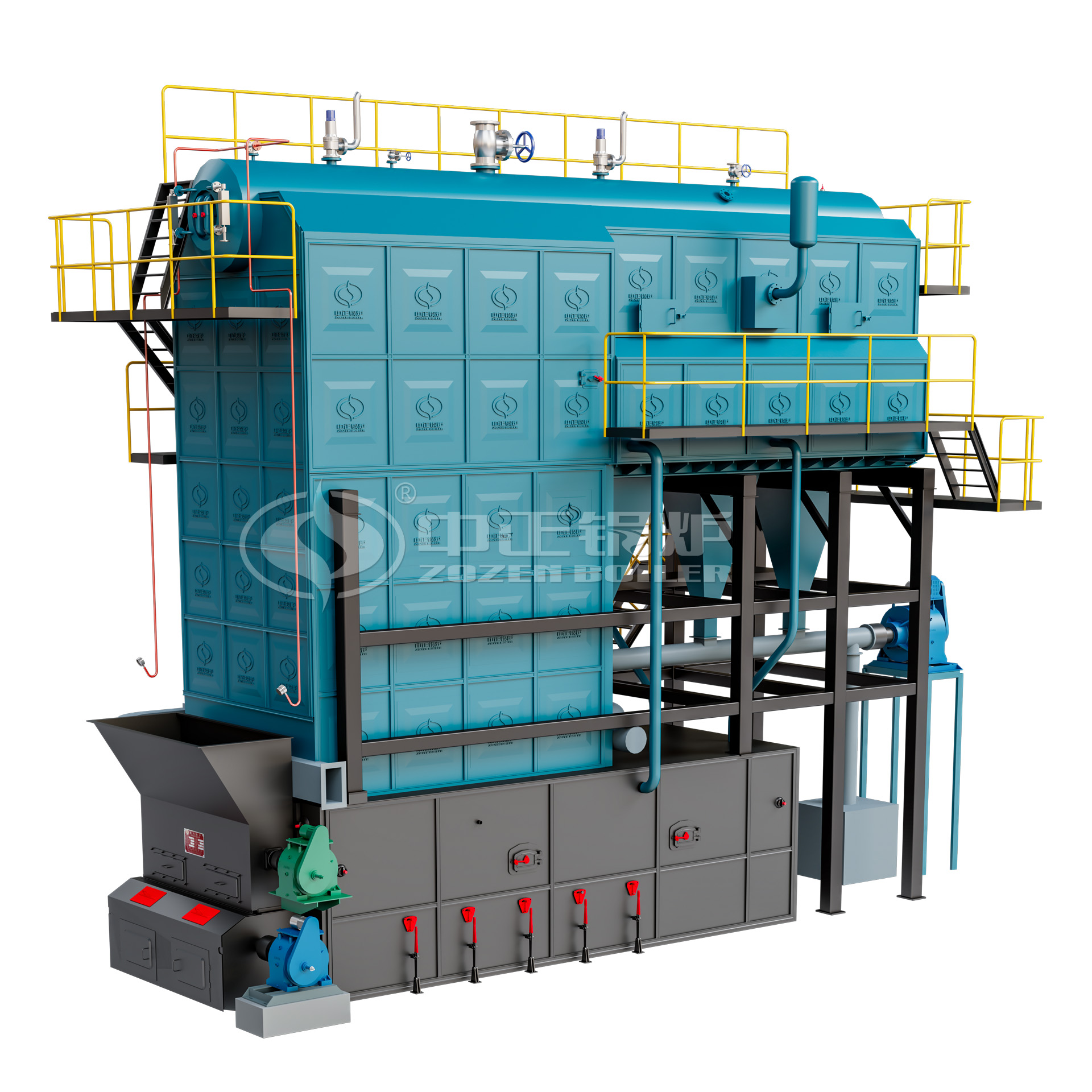 DZL series biomass-fired horizontal type steam boiler
